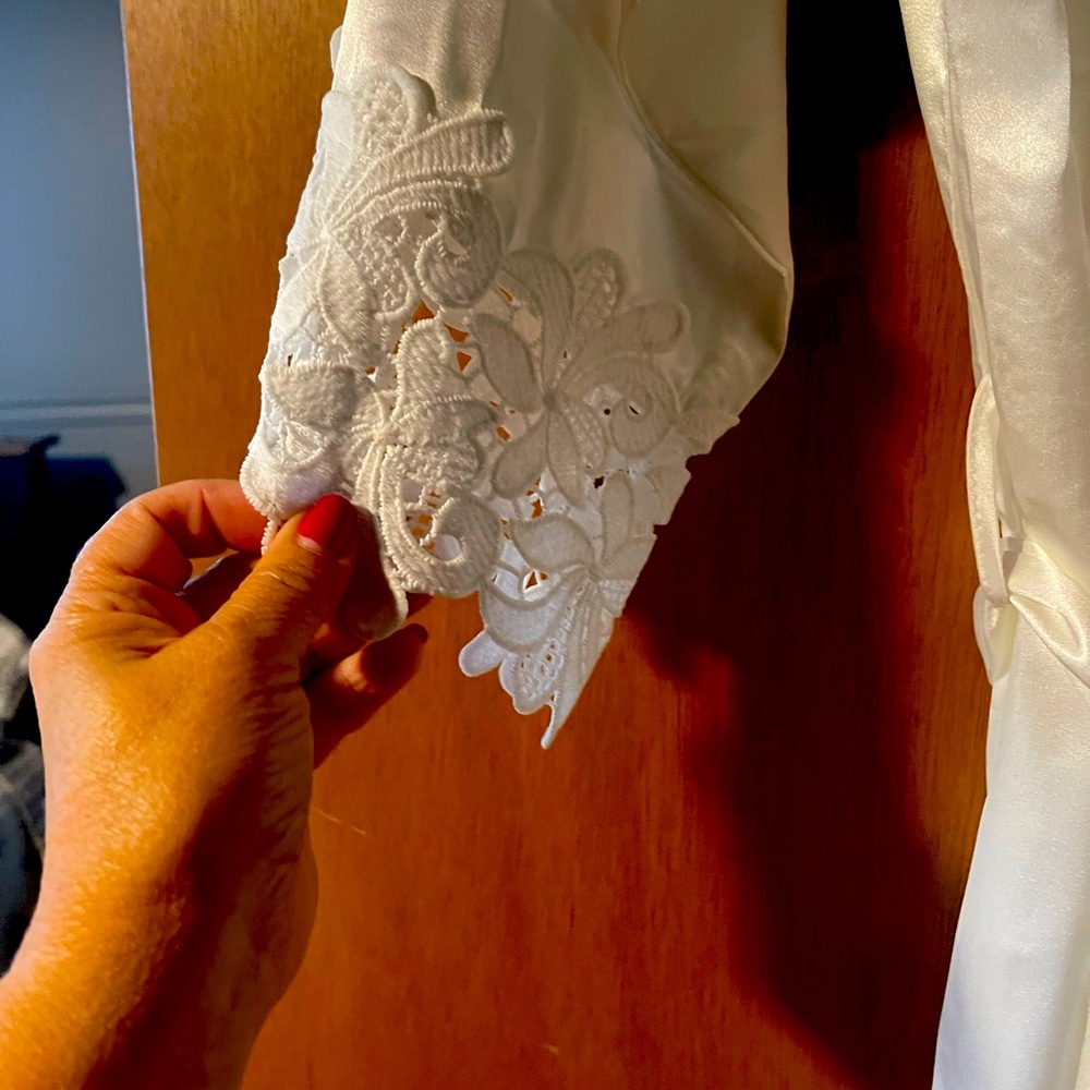Brand new brides robe